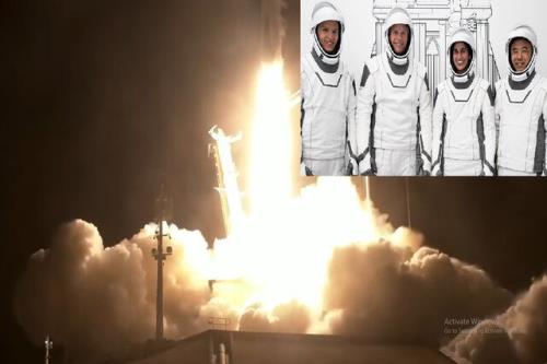 ۴ فضانورد جدید ناسا به ایستگاه فضایی بین المللی رفتند