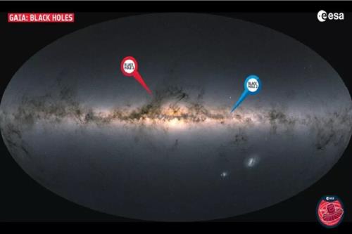 نزدیکترین سیاه چاله ها به زمین شناسایی شدند
