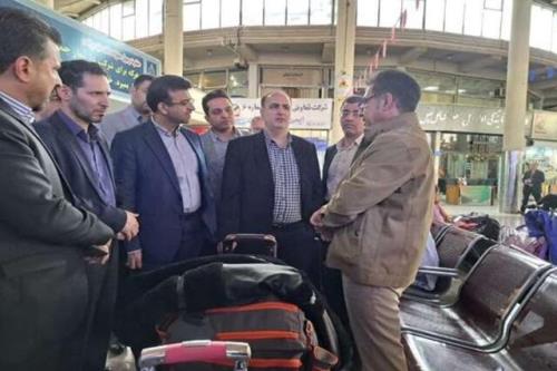 بازدید بازرس کل امور راه و شهرسازی سازمان بازرسی از پایانه جنوب و مرکز مدیریت راه های کشور