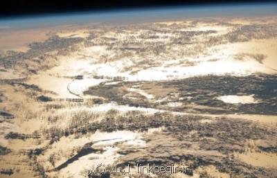 درخشش اقیانوس اطلس از منظر فضا