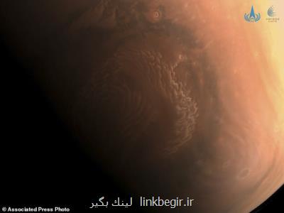 كاوشگر تیان ون-۱ تصاویر جدیدی از سطح مریخ منتشر نمود